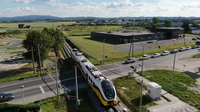 Pszenno_widok z drona_przejazd_ 23.06.2022_PLK SA