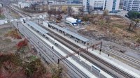 Wrocław Muchobór - widok z drona na przystanek_6.12.2021_PLK SA (1)