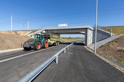 Wiadukt kolejowo-drogowy, Średnica-Pawłowięta, 10.06.2023 r., Szymon Grochowski, źródło PKP Polskie Linie Kolejowe S.A.