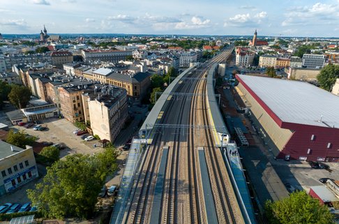 Kraków Grzegórzki_dron_3.09.2023_Łukasz Bryłowski