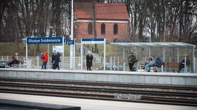 Stacja Olsztyn Śródmieście, 14.02.2023, fot. Artur Szymański, (6), źr. PKP Polskie Linie Kolejowe S.A