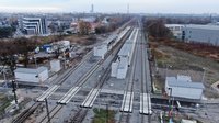 Wrocław Muchobór - widok z drona na przystanek_6.12.2021_PLK SA (1)