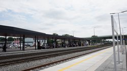 Stacja Wolsztyn km 38,550, 23.06.2023 r., Autor Anna Hampel, Źródło PKP Polskie Linie Kolejowe SA (1) 