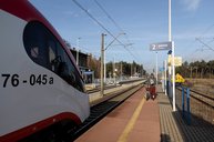 Stacja Domanin, 15 km, 12.11.2022 r., Tomasz Nizielski, źródło PKP Polskie Linie Kolejowe S.A.