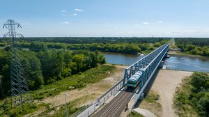 Most nad Narwią, 5 km, 13.06.2023 r., Łukasz Bryłowski, źródło PKP Polskie Linie Kolejowe S.A (4)