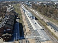Stacja Sulechów - widok z drona_6.04.2023_PLK SA