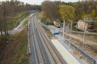 Przystanek Piła Kalina, Łukasz Hachuła - 16.04.2020 r. PKP Polskie Linie Kolejowe S.A.